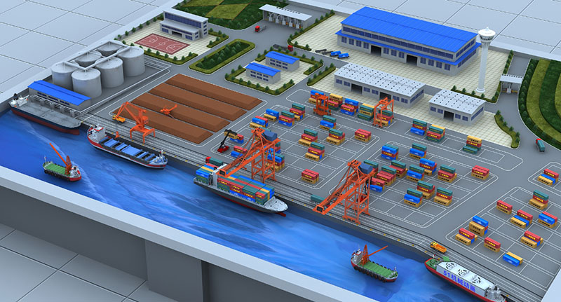 京山市工业沙盘3