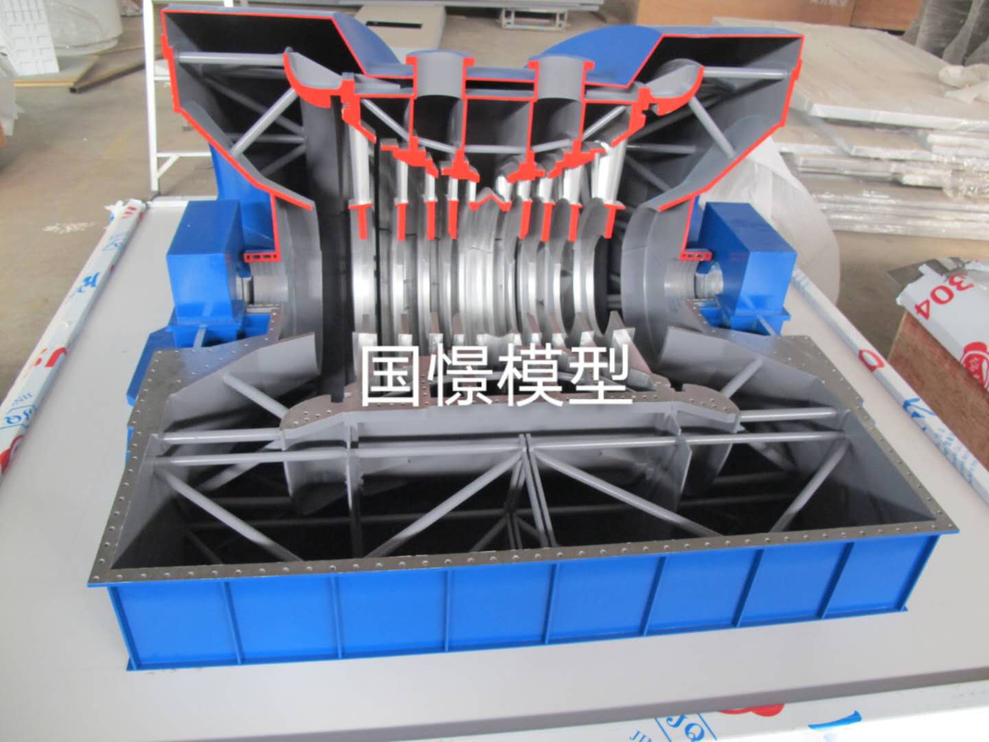 京山市机械模型