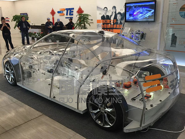 京山市透明车模型