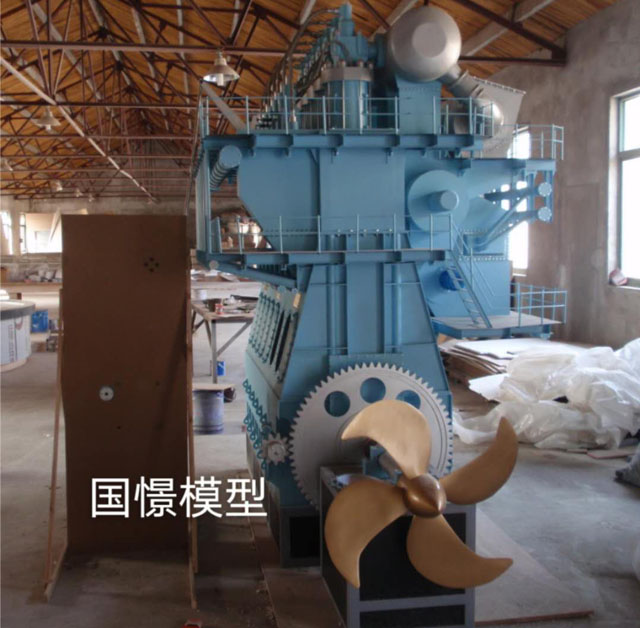 京山市发动机模型