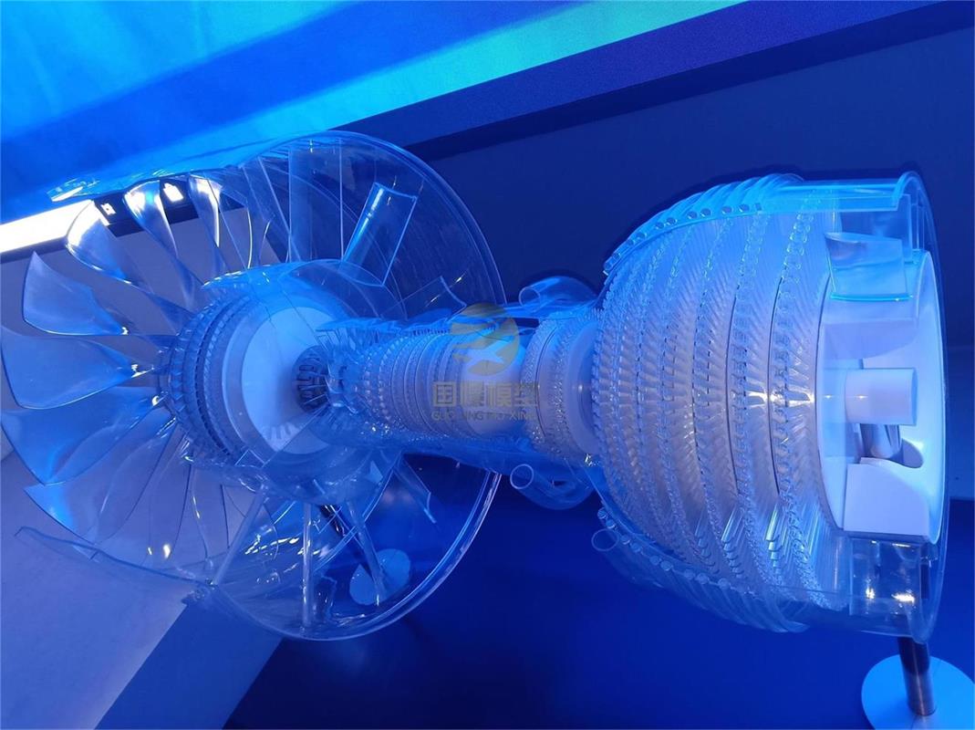 京山市飞机发动机模型